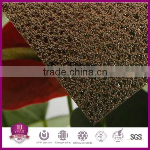 Transparent Polycarbonate Sheet Roll 1220mm*30meters/ Embossed Polycarbonate Sheet photo-2