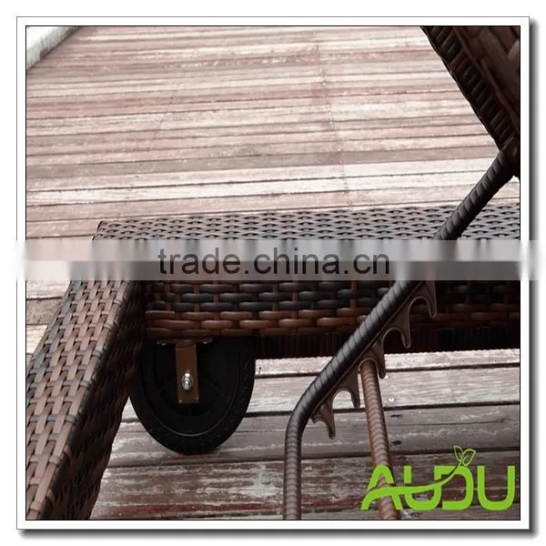 Audu Aluminium Florida Pool Wicker Outdoor Lounger photo-4