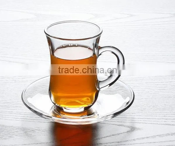 4.5oz Insulated Glass Coffee Mugs With Handles photo-4