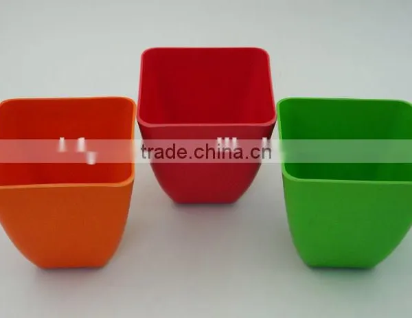 Biodegradable Compostable Industry Bamboo Fiber Planting Pots photo-2