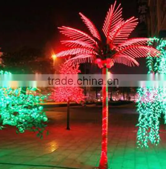 Outdoor Artificial Fake Decorative Colorful Street Light Tree LGH15-13 photo-3
