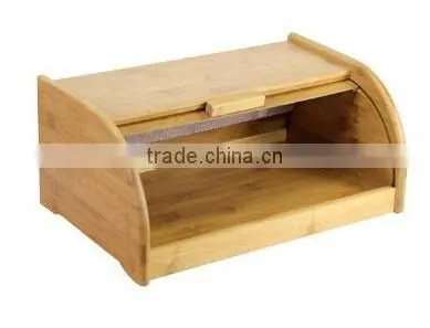 Bamboo Wood Bread Box,kitchen Bread Box, Bread Box photo-3