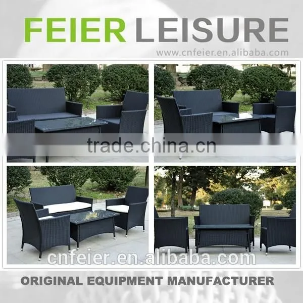 FEIER A6010CH Wicker Sofa Bed Indoor Sofa photo-2