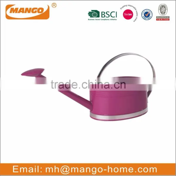 Colorful Powder Coating Galvanized Steel Garden Watering Can photo-3