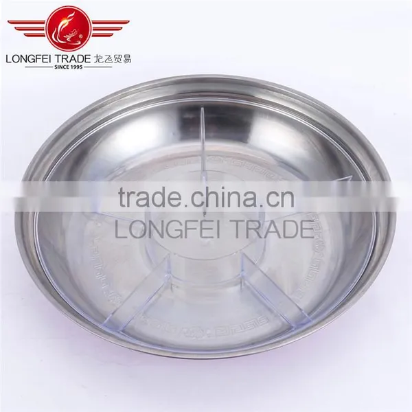 Stainless Steel Asia Dinner Dishes Soup Pot/ Dish Soup Pot With OEM Decal photo-4