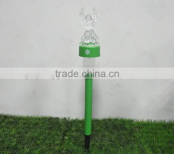 Cheap Plastic Angel Outdoor Decoration 6H Timer Led Garden Light photo-3