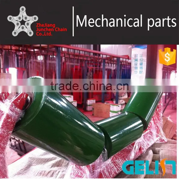 Conveyor Machine Equipment Mine Stone Cement Steel Rubber Conveyor Belt Roller Idler Drive Pulley photo-4