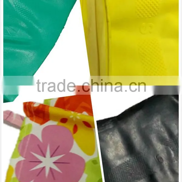 Green Nitrile Industry Glove With Unlined Straight Cuff photo-3