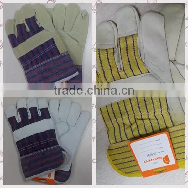 DDSAFETY Cheap Hot Sale Leather Golf Glove Safety Glove photo-2