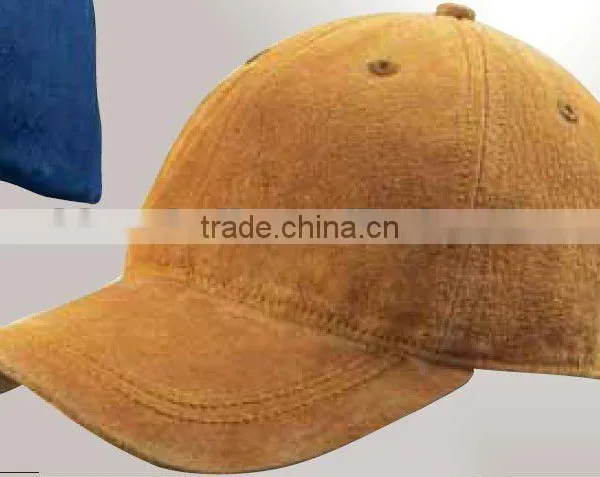 leather baseball caps