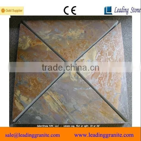 2015 Cheapest Natural Stone Mailbox Post Cap photo-5