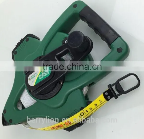 Berrylion Plastic Fiber Measuring Tapes 30Meters ABS+TPR Cover Measuring Tapes photo-5