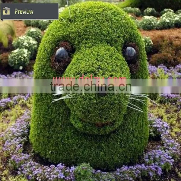 High Quality Animated Topiary Milan Fake Grass Animal for Park Decoration Made in Dongguan photo-5