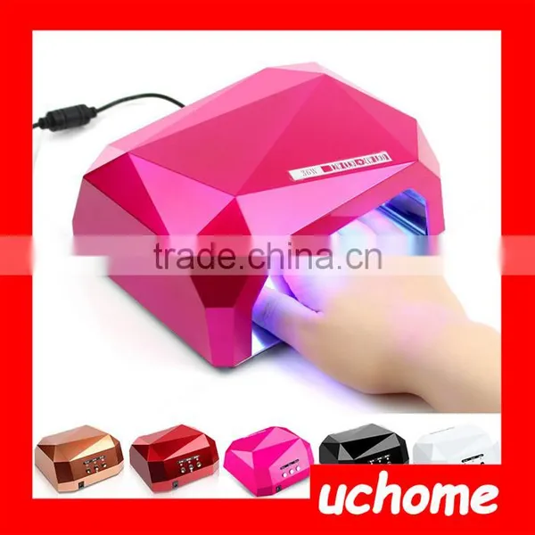 UCHOME UV Nail Lamp 2017 Best Selling Factory Price 36W LED New Style Automatic Sensor Nail 36 Watt UV LED Lamp Nail Dryer photo-3