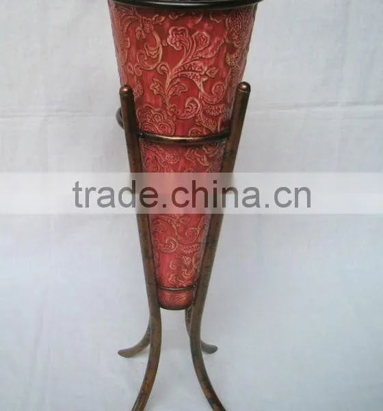 High Quality Antique Bronze Vase With Stand