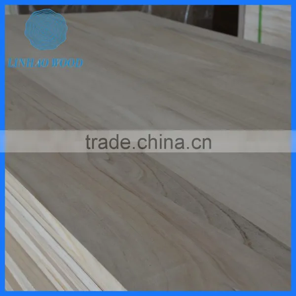 Paulownia Finger Jointed Boards, Edge Glued Panel Paulownia for Furniture photo-3