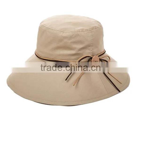 China Factory Cheap Bucket Hats Custom Bucket Hat,Sun Hat With Wider Brim photo-3