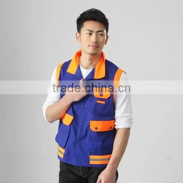 Uniform Vest With Multi Pocket Wholesale Cheap Vest photo-3
