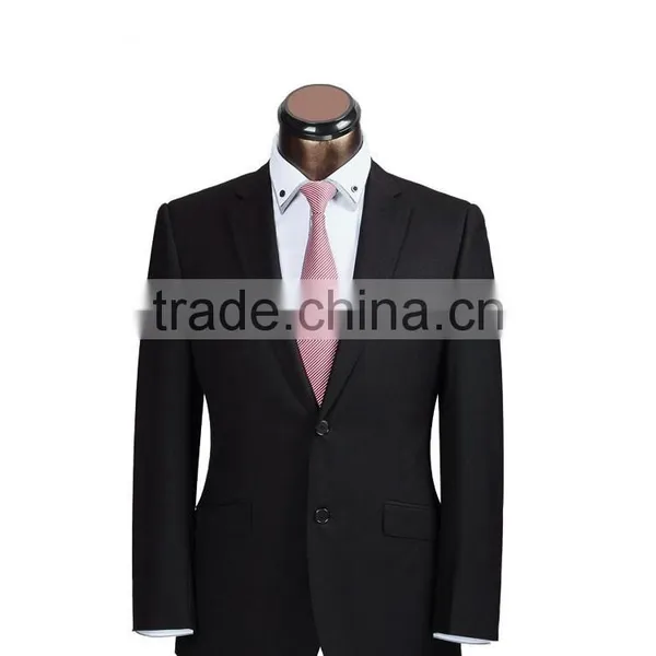2015 Polyester Cotton Fabric Business Suit Blazer and Pant photo-2