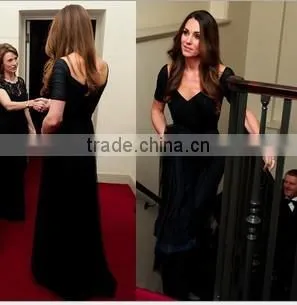 Elegant Long Sleeve Long Fashion Lady Dress photo-3