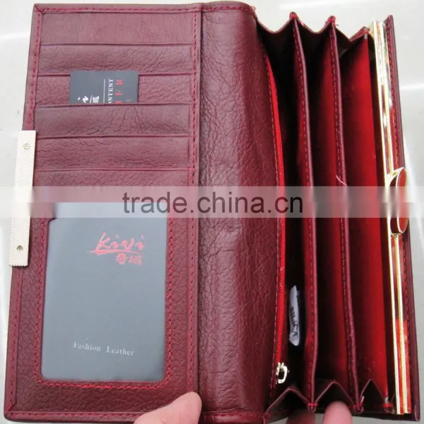 Fashion New Stylish Horse Hair Cowhide Genuine Leather Wallet photo-4