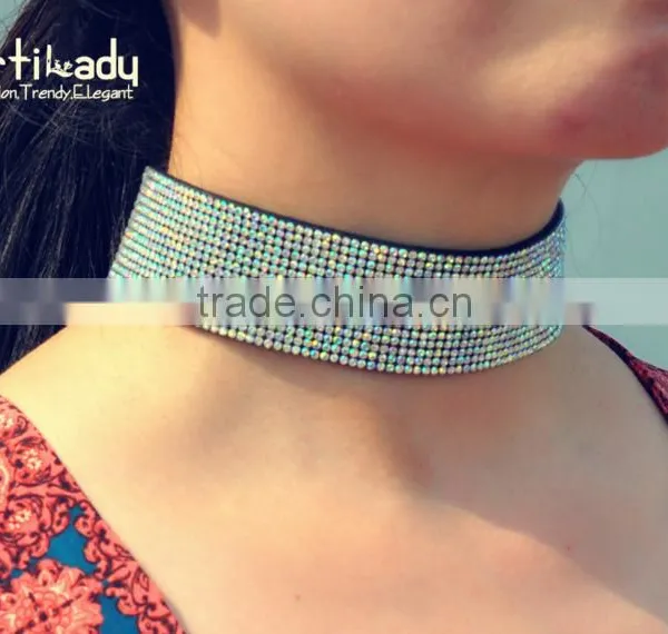 Vintage Metal Flower Charms Choker Necklace Diy Ethnic Style Charms Short Necklace for Women photo-3