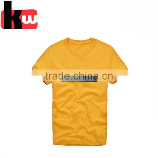 China Supplier 100% Cotton Custom Men Round Neck T-Shirts OEM Man T Shirts in Bulk photo-3