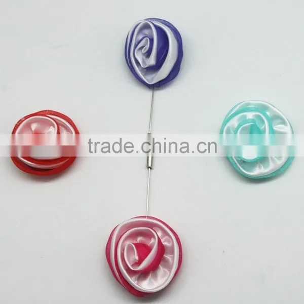 Lapel Pin Metal Crafts Custom Design Polyester Fabric photo-4
