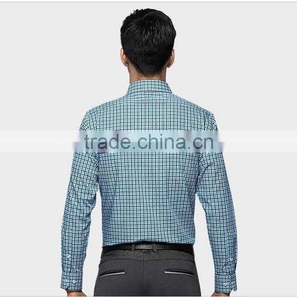 Non Iron Men's Shirt Plaids Shirt photo-2