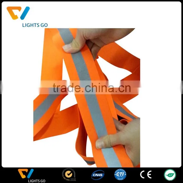5cm Elastic Adjustable Highly Reflective Running Sports Safety Vest photo-6