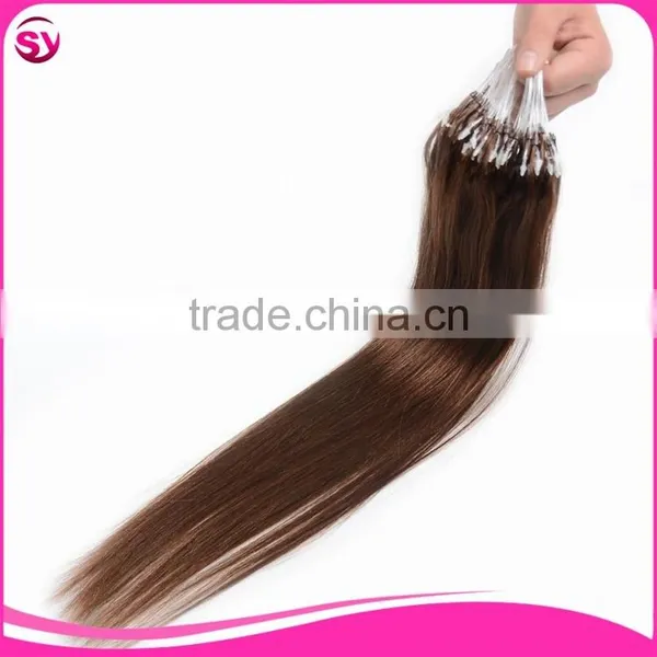 Hot Sale Brazilian Straight Micro Ring Hair Invisible Nano Ring Hair Extensions photo-3