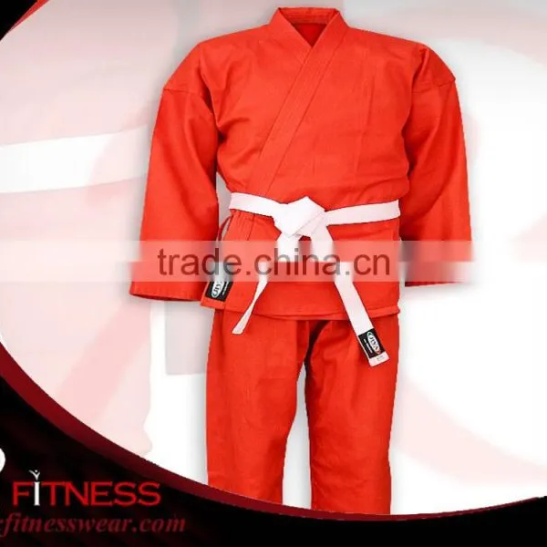 Red Karate Uniform / Martial Arts Karate Clothing photo-2