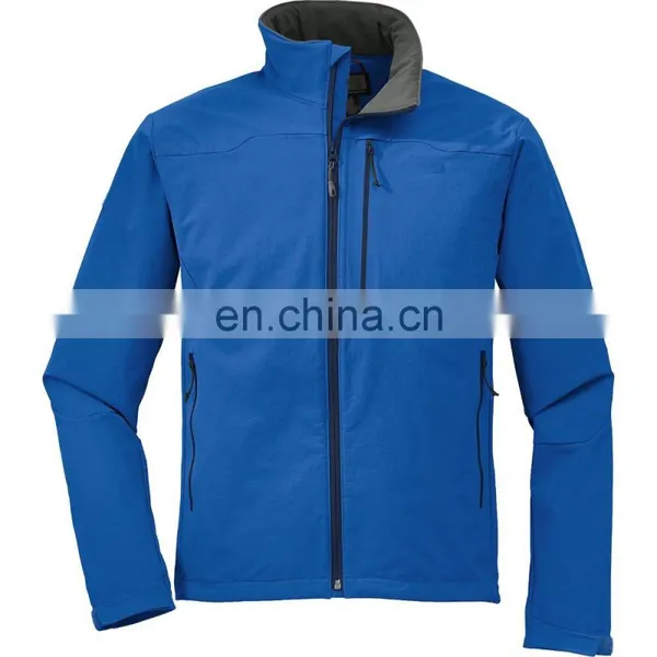 Custom 100% Polyester Men Soft Shell Jacket photo-4