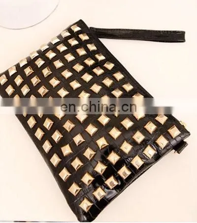 Leather Handbag With Rivets Online Shopping Gift Bags photo-3