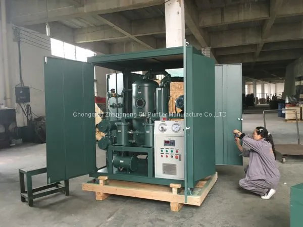 Zhongneng Unique Tech ZYD Double Stage Transformer Oil Regeneration Plant photo-4