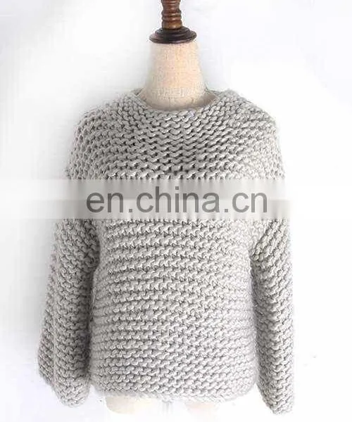Wool Handmade Sweater Design for Women, Latest Sweater Designs for Women, Warm Winter Sweater photo-3