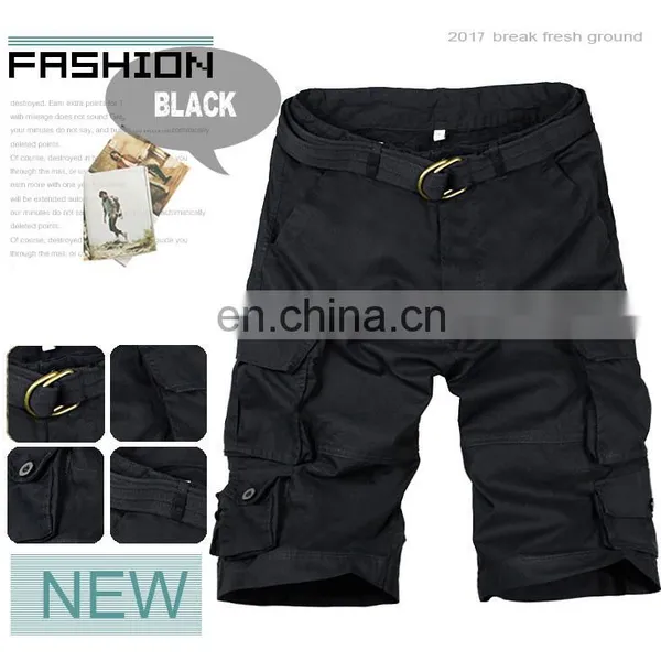 Summer High Quality Outdoor Casual Custom Cheap 100% Cotton Multi Color 1/2 Baggy Cargo Shorts for Men Professional Manufacturer photo-6