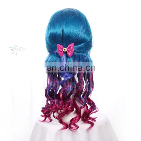 Styler Brand Sexy Beauty Full Face Curly Hair Wig Cheap Ladies Synthetic Cosplay Wigs photo-4