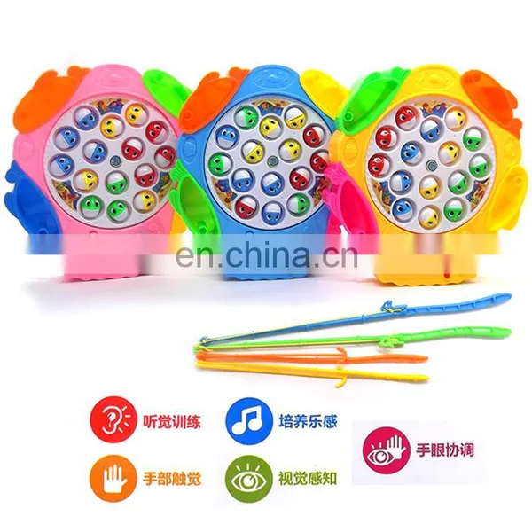 Hot Sale Eco-friendly Electric Fishing Rod Game Toys Interactive Children Game EN71 photo-4