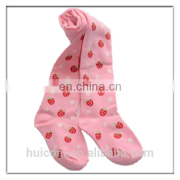 95%cotton 5%spandex Stripe Girls Tights photo-6