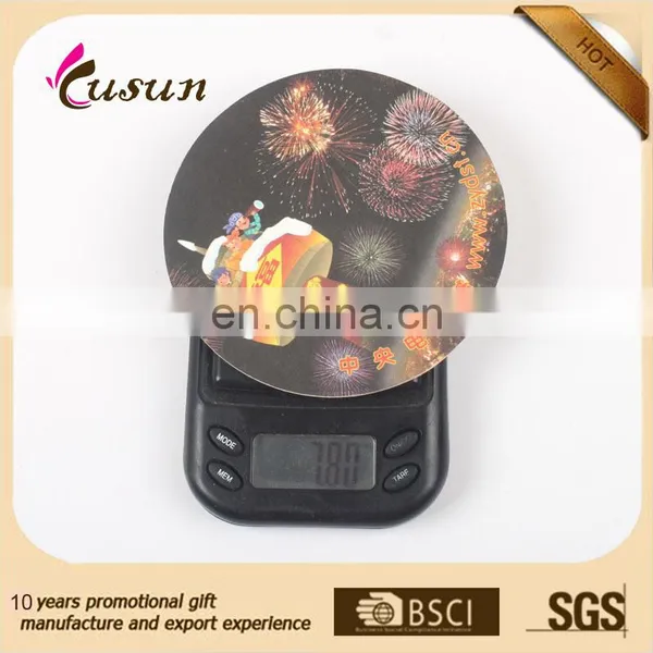 Promotional Round Absorbent Paper Drink Coaster Coffee Cup Coaster photo-5