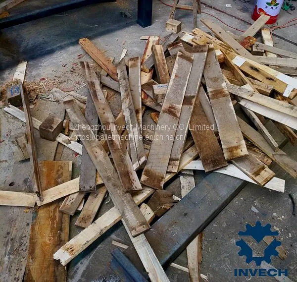 Wooded Pallet Disassembly Machine photo-2