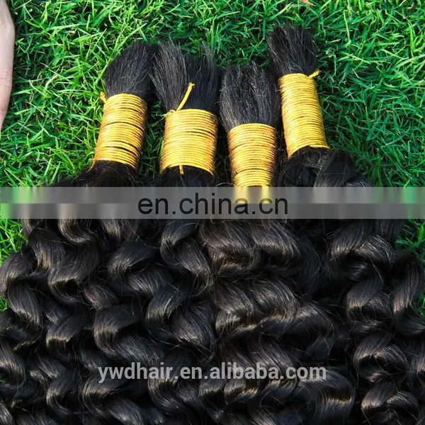 10-40INCH 8A Unprocessed Brazlian Virgin Hair Kinky Curly Raw Unprocessed Virgin Hair Brazilian Bulk Hair For Braiding Curly photo-6