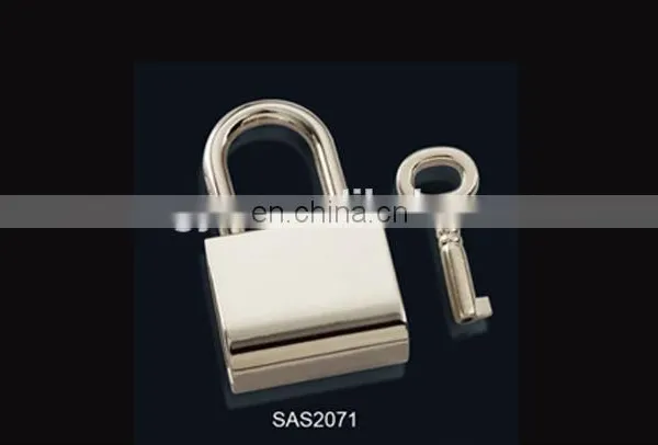 Golden Italy Fashion Handbag Accessories Metal Bag Lock photo-3