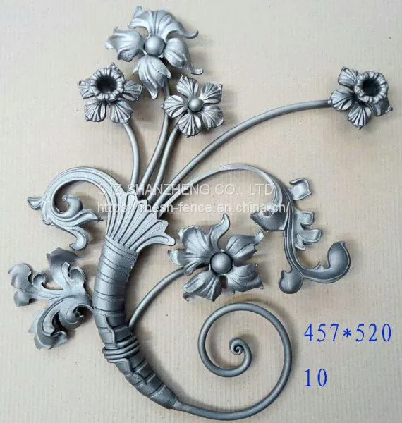 Wrought Iron Ornaments/ Wrought Iron Elements/ Wrought Iron Component photo-5