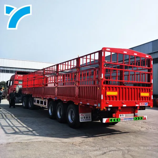Fence Trailer / Semi Trailer/side Wall Trailer/flat Bed Trailer photo-2