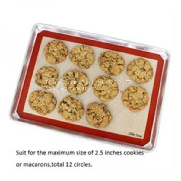 2019 Hot Selling Food Grade FDA Certificate Non Stick Heat Resistant Set if 3 Pcs Silicone Baking Mat photo-3