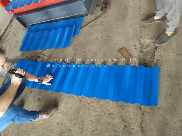 IBR Roofing Steel Tile Double Cold Former Roll Forming Machine With High Quality photo-2