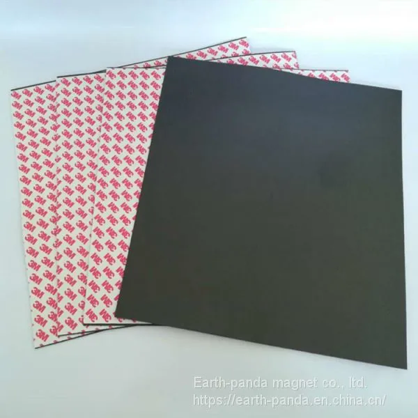 Hot Sell Factory Cost 3M Adhesive A4 Rubber Magnet Sheet Thickness 0.4-5.0mm photo-2