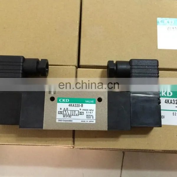 CKD Solenoid Valve Japan Solenoid Valve 4KA320-08-B photo-2